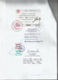 公证书_外交部认证